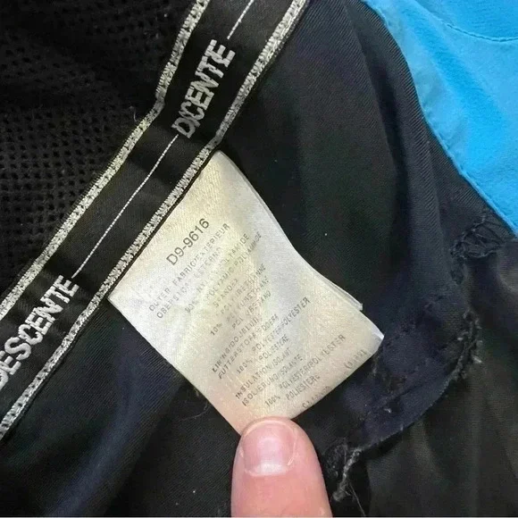Descente Ski Snow Snowboarding Jacket Coat Blue Wm Size 10 D9-9616 Titan Thermo
